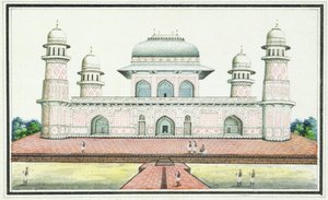 Das Grab von Itimad-Ud-Daula, in der Nähe von Agra, ca. 1830er Jahre