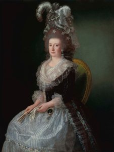 Porträt von María Josefa Piscatori, Marquesa de San Andrés (1757-1807), Ehefrau von Pedro López de Lerena von Agustín Esteve