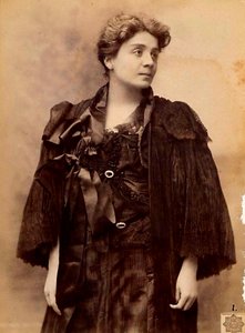 Eleonora Duse, italienische Schauspielerin, 1896 von Aime Dupont