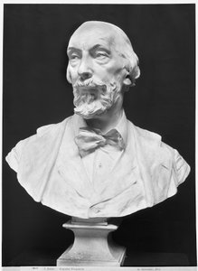 Büste von Auguste Vacquerie (1819-95)