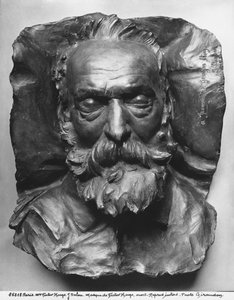 Totenmaske von Victor Hugo, 1885 (Bronze)