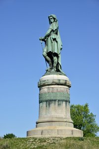 Kolossale Statue von Vercingetorix, gallischer Anführer von Aime Millet