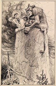 Der Stiefellederturm von Akseli Gallen-Kallela