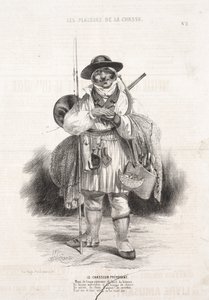 Die Freuden der Jagd: Der vorsorgliche Jäger von Alade Joseph Lorentz