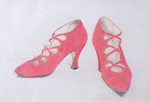 Rosa Schuhe, 1997
