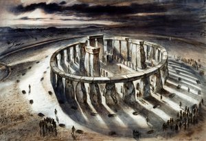Stonehenge 1000 v. Chr., ca. 1960er Jahre