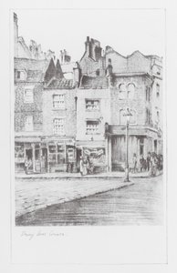 Londoner Gassen: Drury Lane Ecke von Alan Stapleton