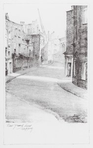 Londoner Gassen: New Gravel Lane von Alan Stapleton