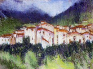 Alpenlandschaft, von Alberico Balbi Valier, Italien von Alberico Balbi Valier