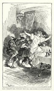Illustration für Balzacs Contes Drolatiques von Albert (after) Robida