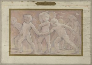 Entwurf für den Festsaal im Hôtel de Ville in Paris: Cotillons von Albert Aublet