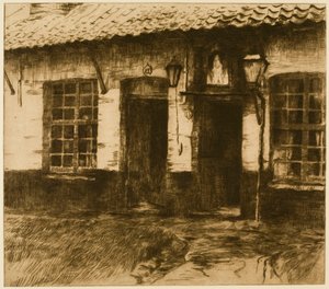 Armenhäuser (Kortrijk) von Albert Baertsoen
