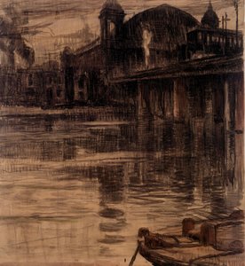 Bahnhof Cannon Street in London von Albert Baertsoen