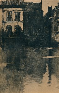 Vielles Maisons am Wasser, um 1886-1906, 1906-7