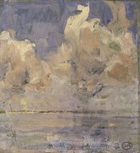 Wolken über dem Meer