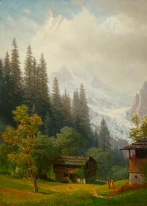 Alpenszene von Albert Bierstadt