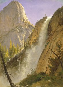 Liberty Cap, Yosemite Valley, 1873 von Albert Bierstadt