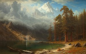 Mount Corcoran von Albert Bierstadt