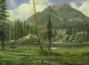Sierra Nevada Berge von Albert Bierstadt