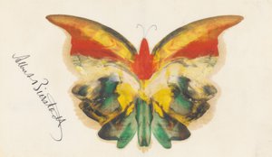 Gelber Schmetterling