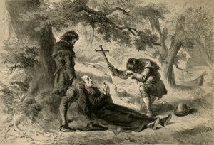 Tod von Pater Marquette, 1877 von Albert Bobbett