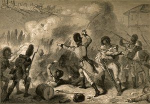 Die Briten werden bei Fort Stephenson zurückgeschlagen, 1878 von Albert Bobbett