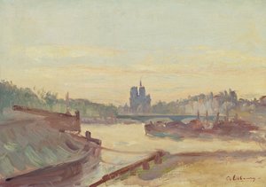 Notre Dame de Paris von Albert Charles Lebourg