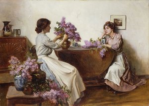 Flieder arrangieren, 1906