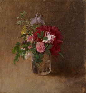 Blumen in einem Glas von Albert Edelfelt