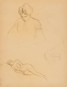 Personenstudien von Albert Edelfelt
