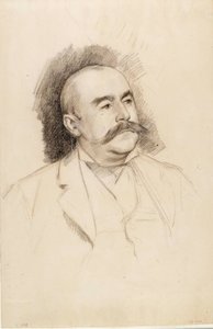 Porträt von Baron A. Portalis, Skizze