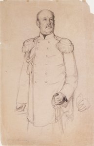 Porträt von General Adolf Aminoff von Albert Edelfelt