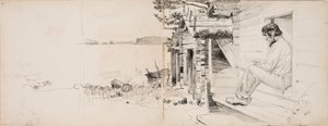 Ohne Titel von Albert Edelfelt