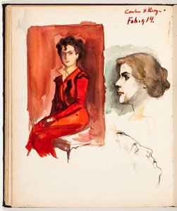 Ohne Titel von Albert Edelfelt