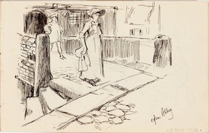 Ohne Titel von Albert Edelfelt