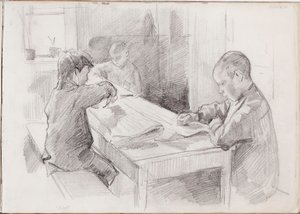 Ohne Titel von Albert Edelfelt