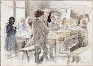 Ohne Titel von Albert Edelfelt