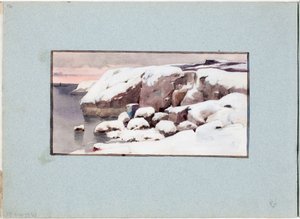 Ohne Titel von Albert Edelfelt