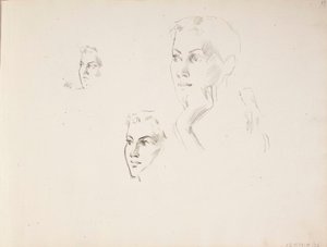 Ohne Titel von Albert Edelfelt