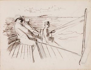 Ohne Titel von Albert Edelfelt