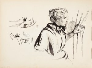 Ohne Titel von Albert Edelfelt