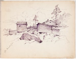 Ohne Titel von Albert Edelfelt