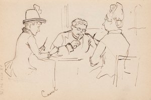 Ohne Titel von Albert Edelfelt