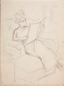 Ohne Titel von Albert Edelfelt