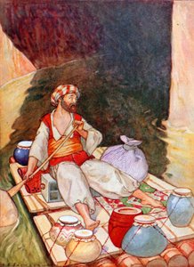 Sindbad führte es den Fluss hinunter