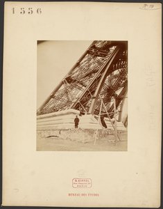 Fundamente, Träger, Arbeiter: Eiffelturm