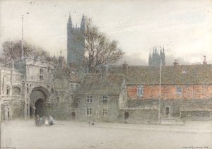 Canterbury von Albert Goodwin