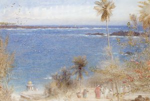 Die Insel Ceylon, 1905 von Albert Goodwin