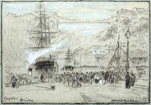 Clifton, Bristol von Albert Goodwin