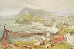 Ilfracombe, Devon, Blick auf Hillsborough